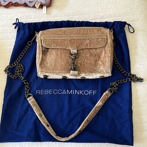 Rebecca Minkoff velvet crossbody
